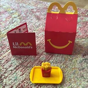 Lil McDonald's Happy Meal Fries Toy